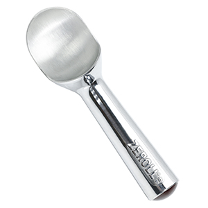 Zeroll Original 4 oz Ice Cream Scoop, Size 10, in Silver/Brown (1010)