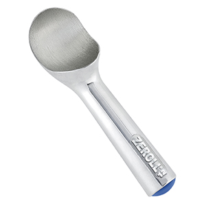 Zeroll 1012 Original Ice Cream Unique Liquid Filled Heat Conductive Handle Simple One Piece Aluminum Design Easy Release 24 Scoops per Gallon Made in USA, 3-Ounce, Silver