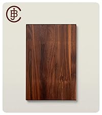 John Boos Chop-N-Slice Series Rectangular Maple Cutting Board, 16" x 10" x 1", 4.5 lb – Reversible Edge-Grain Butcher Block, Made in the USA