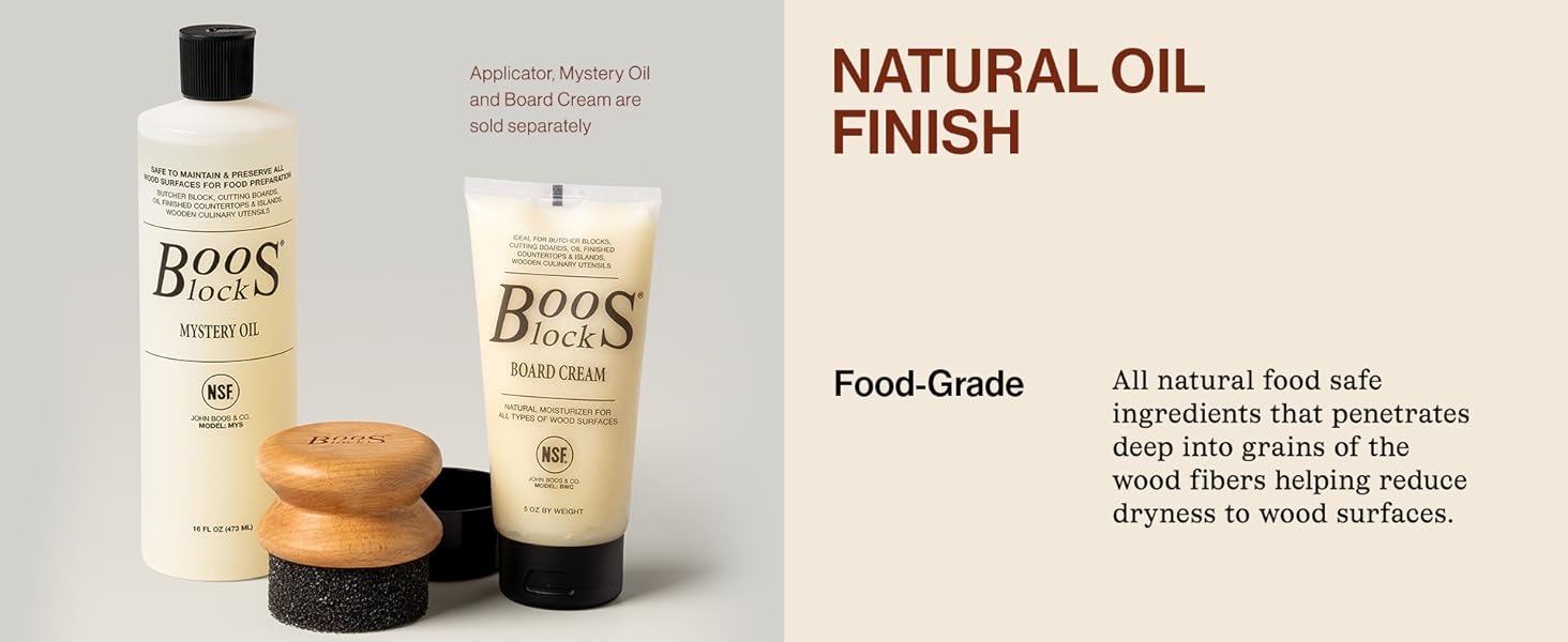 John Boos Chop-N-Slice Series Rectangular Maple Cutting Board, 16" x 10" x 1", 4.5 lb – Reversible Edge-Grain Butcher Block, Made in the USA