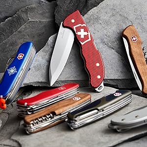 Victorinox Pocket Knife Sharpener Perfect Portable Solution for Sharpening All Your Straight Blades, Black