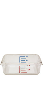 Rubbermaid Commercial Products Food Service Utility Scoop, 64-Ounce, White, for Ice/Bar and Ingredient Use in Restaurant/Kitchen