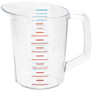 Rubbermaid Commercial Products Food Service Utility Scoop, 64-Ounce, White, for Ice/Bar and Ingredient Use in Restaurant/Kitchen