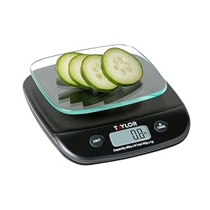 Taylor Digital Kitchen Scale Black