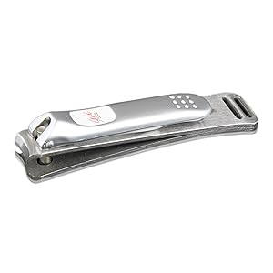 Seki Edge Nail Clippers (SS-106) - Stainless Steel Fingernail Clippers for Men & Women - Sharp Cutting Edges for Thick Nails - Professional & Home Use - Made in Japan