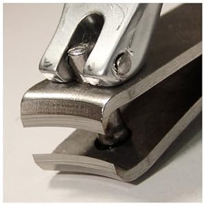 Seki Edge Nail Clippers (SS-106) - Stainless Steel Fingernail Clippers for Men & Women - Sharp Cutting Edges for Thick Nails - Professional & Home Use - Made in Japan