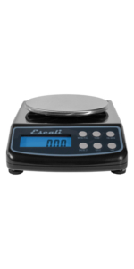 Escali Pana V136 Large Volume Measuring Kitchen/Baking/Cooking Scale, Preprogrammed With Over 150 Ingredients, LCD Digital Display, 13lb Capacity