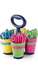 Westcott 8” Titanium Bonded Scissors with Adjustable Glide and Soft Handle, 2-Pack- Durable Multipurpose Scissors for Office, Home, and School Use, Sharp Precision Blades for Everyday Cutting