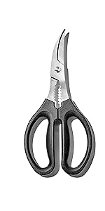 OXO Good Grips Spring-Loaded Poultry Shears, Black