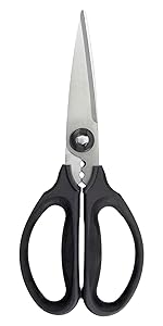 OXO Good Grips Spring-Loaded Poultry Shears, Black