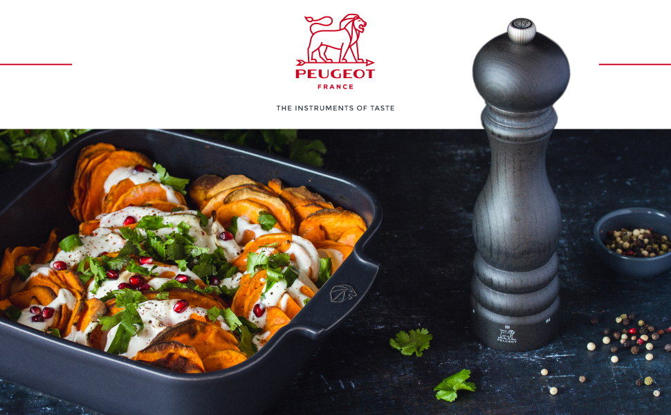 Pepper Mill, u'Select, Wood, Chocolate Finish, 22 cm - 9 in