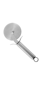 Norpro Stainless Steel Pizza Wheel, 3.25in/8cm