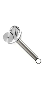 Norpro Stainless Steel Pizza Wheel, 3.25in/8cm