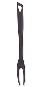 Norpro High Heat Resistant Nylon Fork, Black