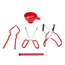 Farm to Table Jar and Bottle Vise/Opener, White, 0.5 x 3.25 x 9 inches