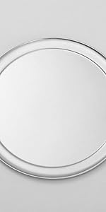American METALCRAFT, Inc. Pizza Pan,Wide Rim,16 In.