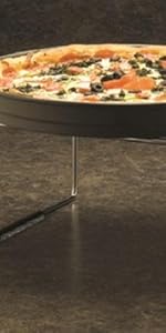 American METALCRAFT, Inc. Pizza Pan,Wide Rim,16 In.