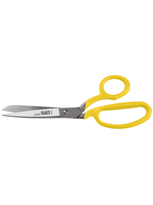Klein Tools 23008 Premium Forged Heavy Duty Bent Trimmer Scissors, Made in USA, 8-Inch Multipurpose Durable Household Scissors, Perfect for Kitchen, Sewing, Crafts, Office
