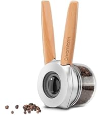 Dreamfarm Scizza 2-In-1 Easy Ergonomic Pizza Scissors with Stainless Steel Pizza Cutter Blades & Non-Stick Slice Server - Black