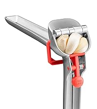 Dreamfarm Scizza 2-In-1 Easy Ergonomic Pizza Scissors with Stainless Steel Pizza Cutter Blades & Non-Stick Slice Server - Black