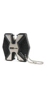 AccuSharp Knife Sharpening Tool for Restoration, Diamond-Honed Tungsten Carbide Blade Sharpener with Sturdy Mount, Helps Revive, Hone, & Restore Kitchen Knives & All Blades