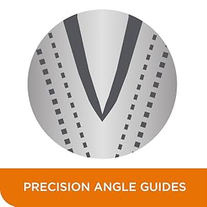 Chef’s Choice Professional Electric Knife Sharpeners for 15- and 20-Degree Straight-Edge and Serrated Knives with Diamond Abrasives & Precision Angle Control, 3-Stage, White