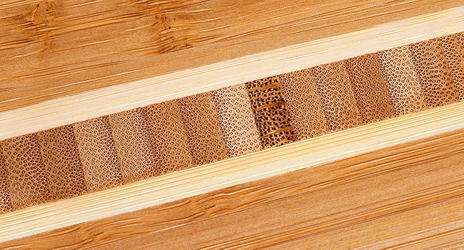 Totally Bamboo Barbados Bamboo Wood Cutting Board, 9" x 6.5"