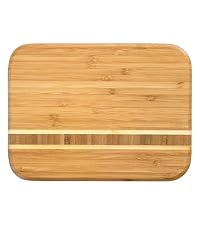 Totally Bamboo Barbados Bamboo Wood Cutting Board, 9" x 6.5"