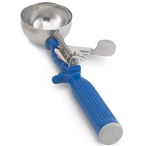 Vollrath 2 oz Stainless Steel Disher - Size 16,Dark Blue