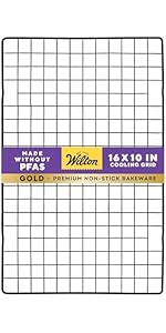 Wilton Gold Non-Stick 12 -Cup Muffin Pan, Cold-Rolled Steel Bakeware, Made without PFAS, 10.5 x 15 x 1.4 in, Packaging May Vary