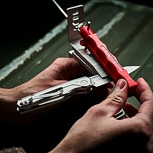 Lansky Professional Sharpening System with Coarse, Medium, Ultra Fine, and Serrated Medium Hones