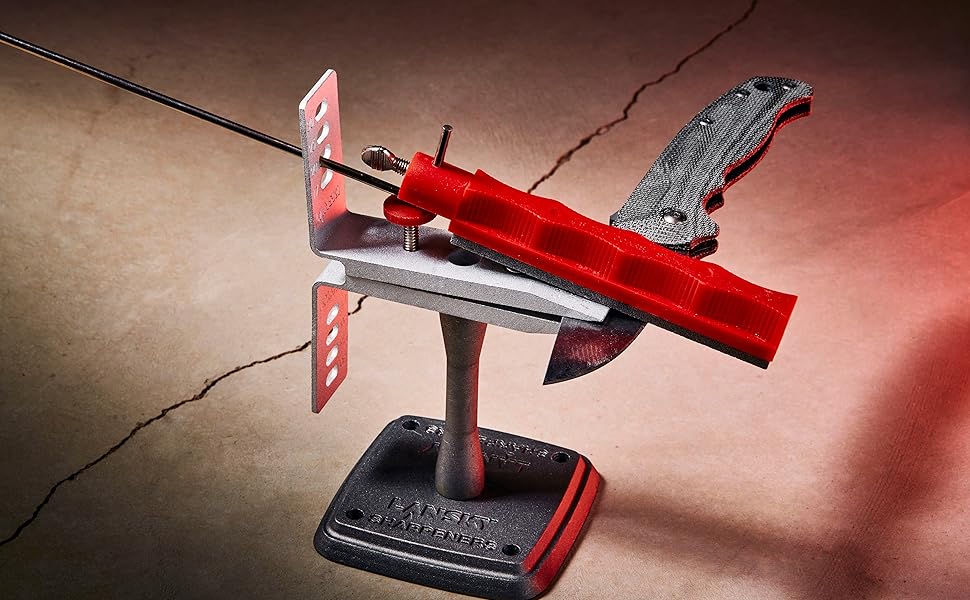 Lansky Professional Sharpening System with Coarse, Medium, Ultra Fine, and Serrated Medium Hones