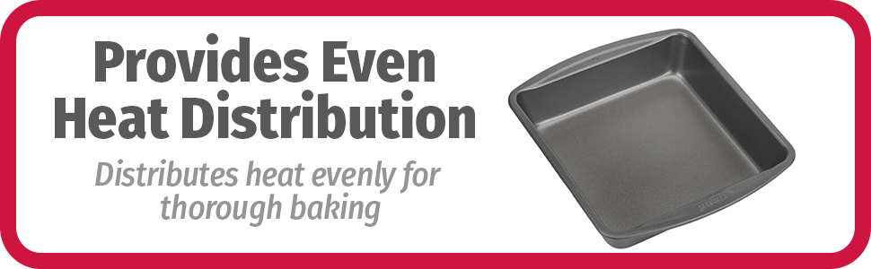 GoodCook Everyday Nonstick Steel Square Pan, 8