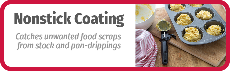 GoodCook Everyday Nonstick Steel Muffin Pan, 6 Cup, Gray