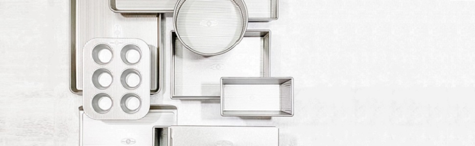 USA Pan Bakeware Aluminized Steel Pizza Pan, 12-Inch