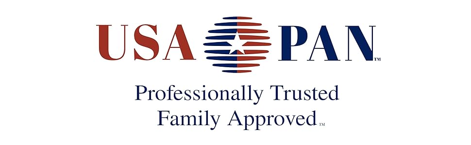 USA Pan Bakeware Nonstick Square Cake Pan, 8 Inch, Aluminized Steel