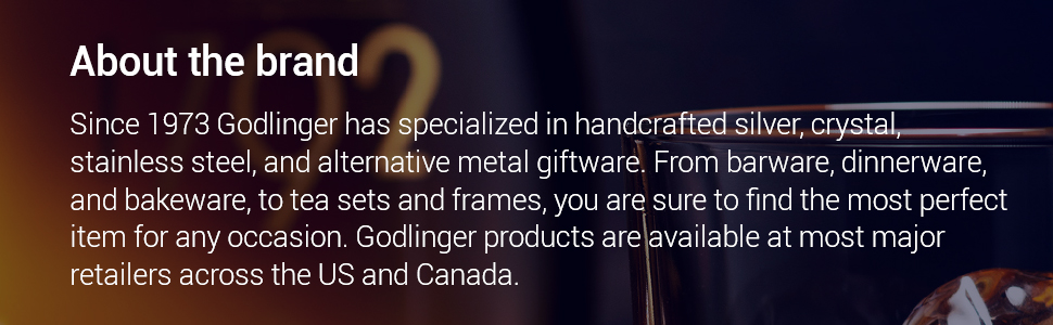 Godinger Dublin Cocktail Shaker, Martini Shaker, 17oz