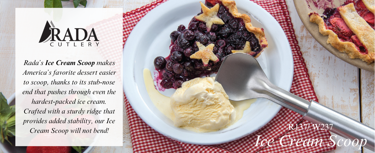 Rada Cutlery Ice Cream Scoop (R137), 2.38