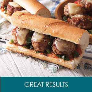 Chicago Metallic Commercial II Non-Stick Perforated Baguette Pan. Creates a crisp, golden-brown crust, 16 L x 9 W x 1.5 H