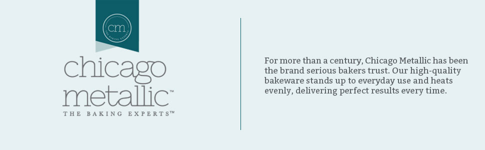 Chicago Metallic Commercial II Traditional Uncoated True Jelly Roll Pan, Make jelly rolls, cookies, pizza, one-pan meals, and more, 15-Inch by 10-Inch