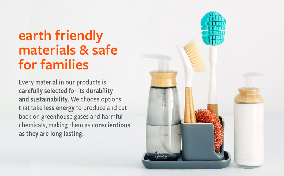 Full Circle Tidy 100% Organic Cotton Dish Cloths - Absorbent, Reusable, Kitchen Towels, Eco-Friendly, Machine Washable - Red