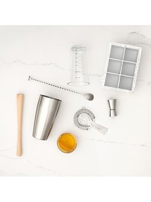 True Fountain Aerating Decanter Funnel, Red and White Wine Funnel with Mesh sediment Strainer, bar accessories, Stainless Steel, 2-Piece set