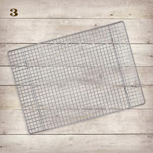 Mrs. Anderson's Baking Professional Cooling Rack, Heavy Duty Steel, Fits Half Sheet Pans, 16.5 x 11.875 x 0.625-Inches