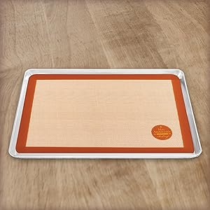 Mrs. Anderson's Baking Professional Cooling Rack, Heavy Duty Steel, Fits Half Sheet Pans, 16.5 x 11.875 x 0.625-Inches