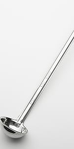 American Metalcraft MCL4 Flat-Handled Stainless Steel Measuring Cup Set - Four Sizes 1/4 1/3 1/2 1 Cup - Durable 200 Series Stainless Steel – For Bakery, Commercial Kitchen, Catering & Foodservice