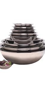 American Metalcraft MCL4 Flat-Handled Stainless Steel Measuring Cup Set - Four Sizes 1/4 1/3 1/2 1 Cup - Durable 200 Series Stainless Steel – For Bakery, Commercial Kitchen, Catering & Foodservice