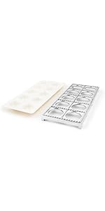 Fox Run 57666 Pasta Maker Machine/Roller, Stainless Steel 8 x 14 x 6.5 inches