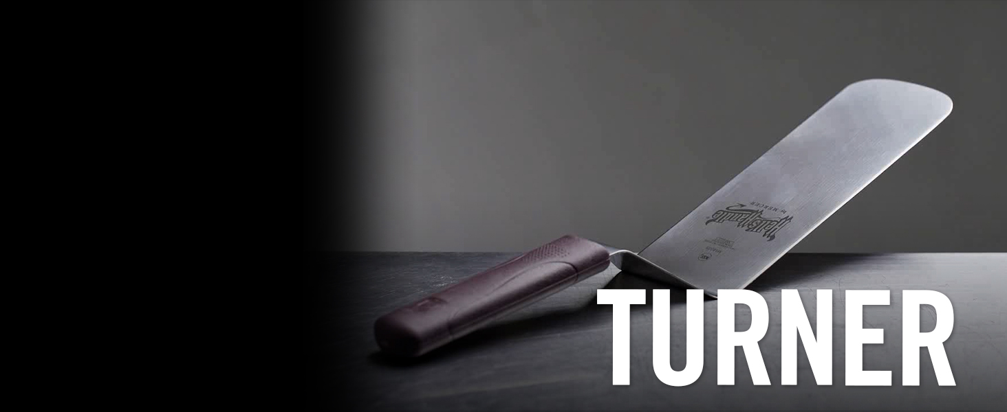 Mercer Culinary Hell's Handle Heat Resistant Cook's Fork, 8 Inch, overall length 13 1/2 Inch