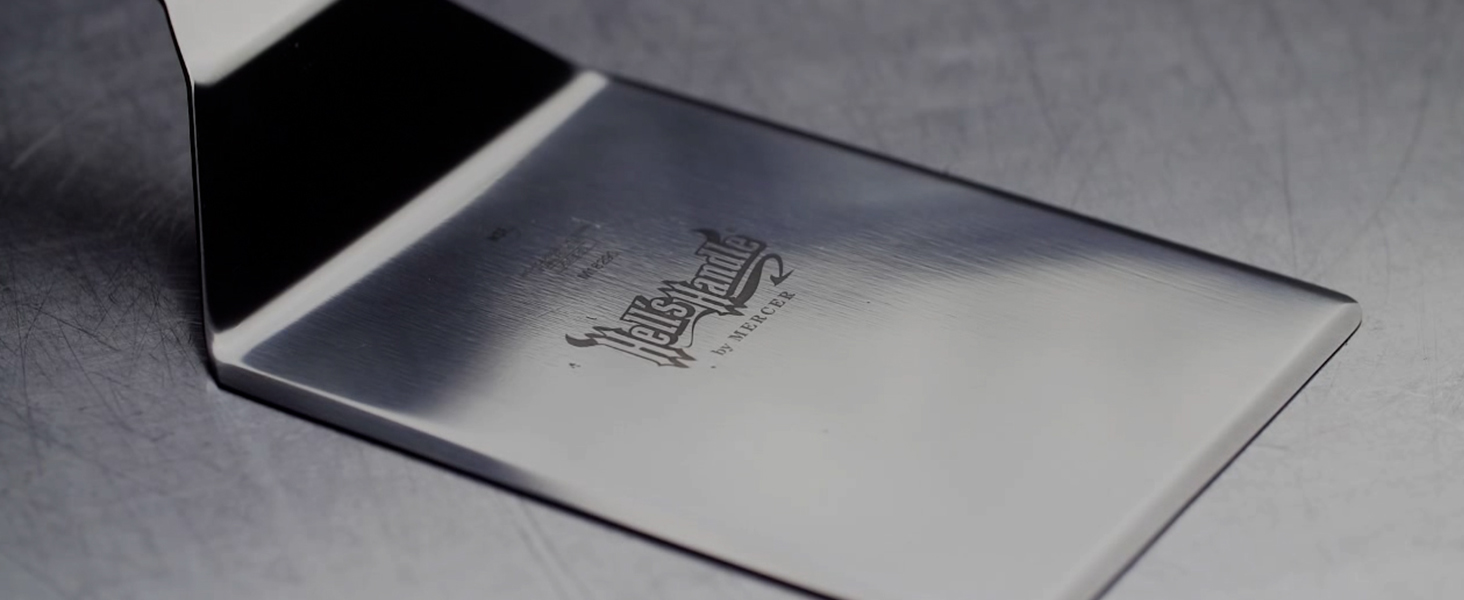 Mercer Culinary Hell's Handle Heat Resistant Cook's Fork, 8 Inch, overall length 13 1/2 Inch