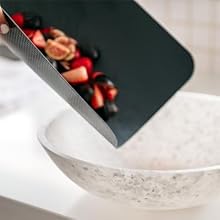 Dexas Heavy Duty Grippmat Flexible Cutting Board Set of Four, 11.5 x 14 inches, Blue, Green, Yellow and Red,6554PK